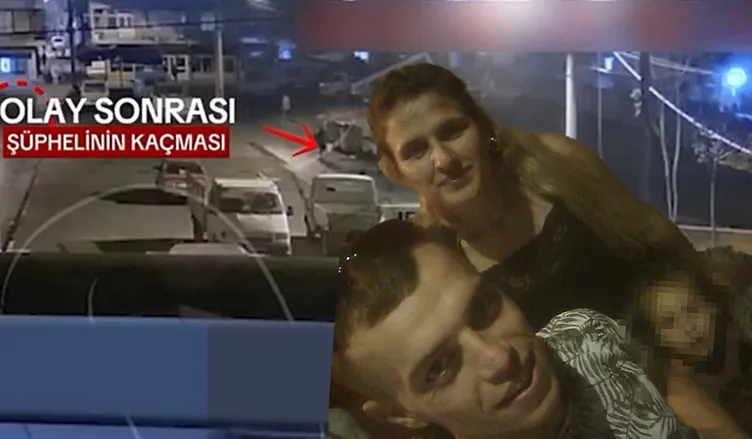Cezaevinden firar edip eşini katletmişti: Kaçış anları kamerada!