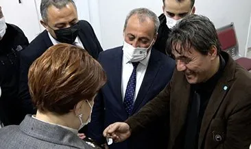 Çaldığı bıçağı Akşener’e hediye eden İYİ Parti’li gözaltına alındı