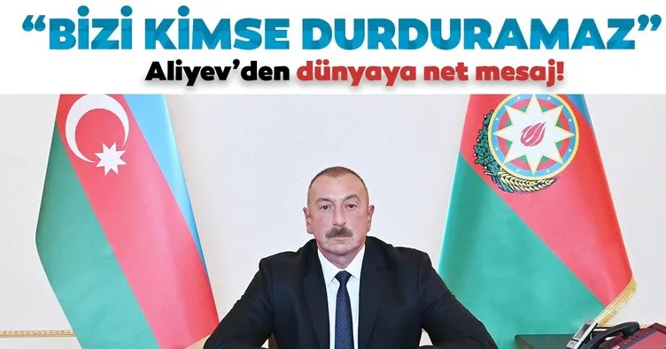 Son dakika: Azerbaycan Cumhurbaşkanı Aliyev’den çarpıcı açıklamalar!