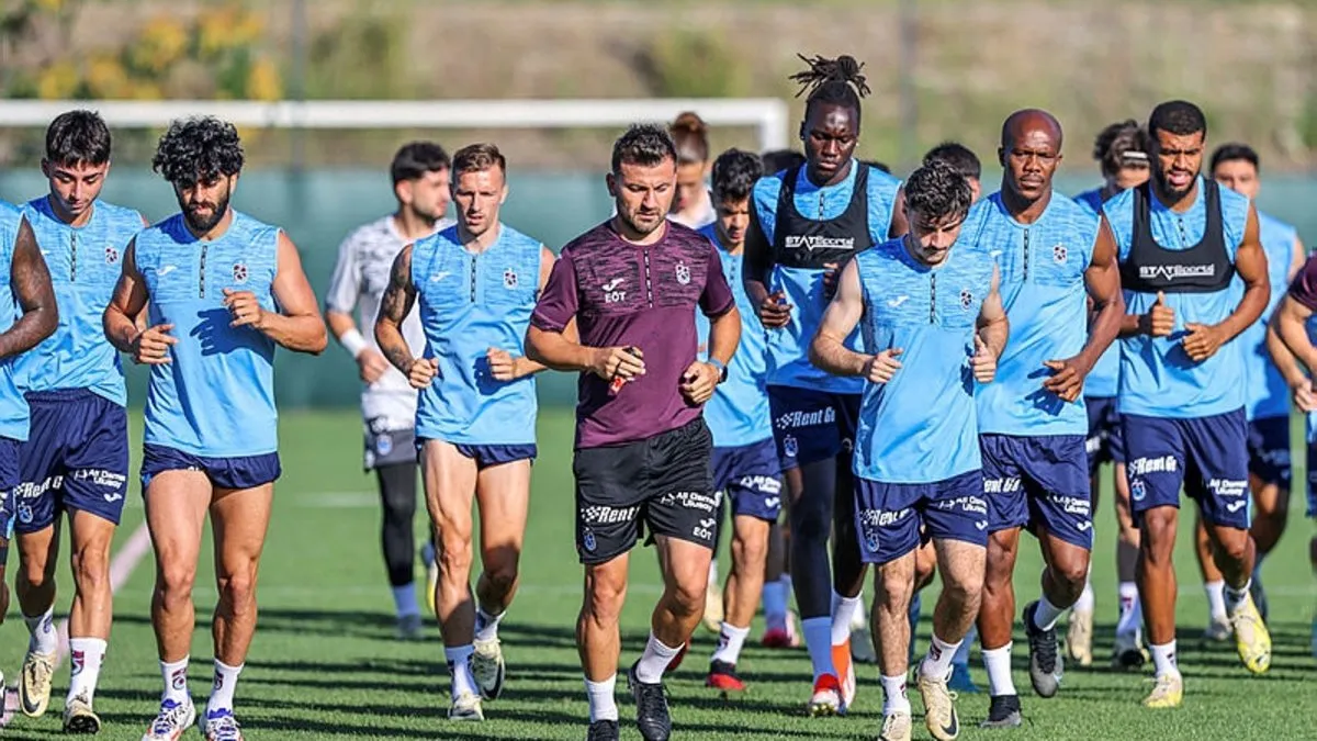 Trabzonspor, Macaristan'da hazırlıklarını sürdürdü
