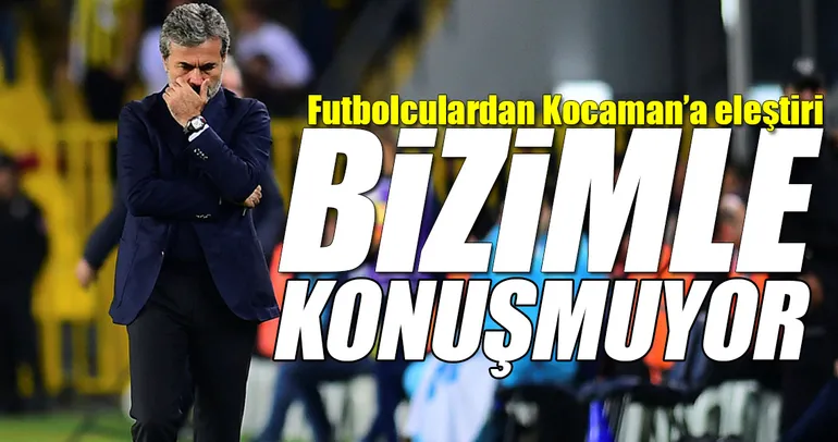 Futbolculardan Kocaman eleştiri