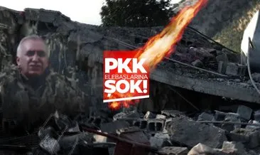 Son dakika haberleri: PKK elebaşlarına büyük şok! Gizli toplantı merkezi başlarına yıkıldı