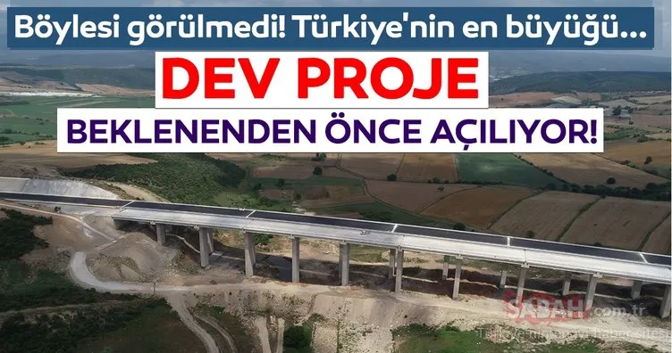 Türkiye’nin en büyük otoyol projesi İstanbul - İzmir otobanı açılıyor