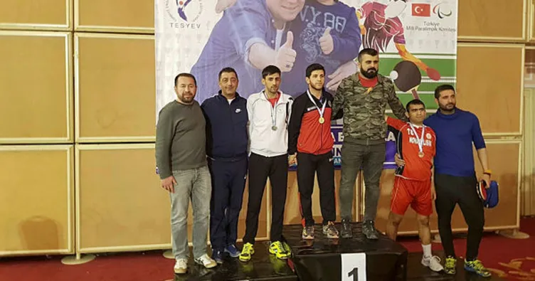 Masa tenisinde Hakkari başarısı