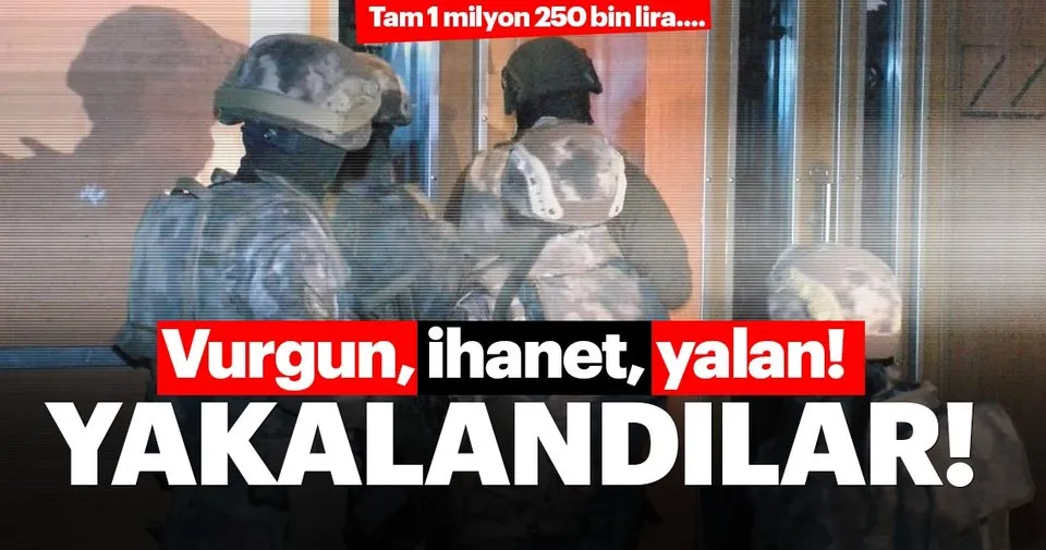 'Engelli' suistimali ile ihanet! Çetenin 7 kritik ismi yakalandı 'Engelli' suistimali ile ihanet! Çetenin 7 kritik ismi yakalandı