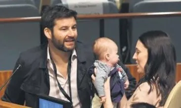 Başbakan bebeğiyle BM zirvesine katıldı