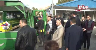 Fenerbahçe taraftarı, Koray Şener’in cenazesini gasilhaneden aldı