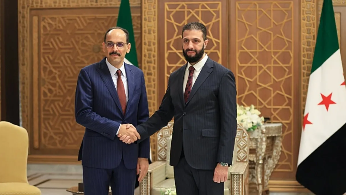 MİT Başkanı İbrahim Kalın, Suriye Cumhurbaşkanı Şara ile görüştü! “Türkiye her türlü desteği vermeye hazır”