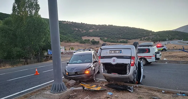 Bingöl’de feci kaza: 11 kişi yaralandı!