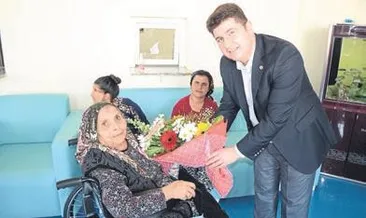 Kaymakam’dan yaşlılara ziyaret