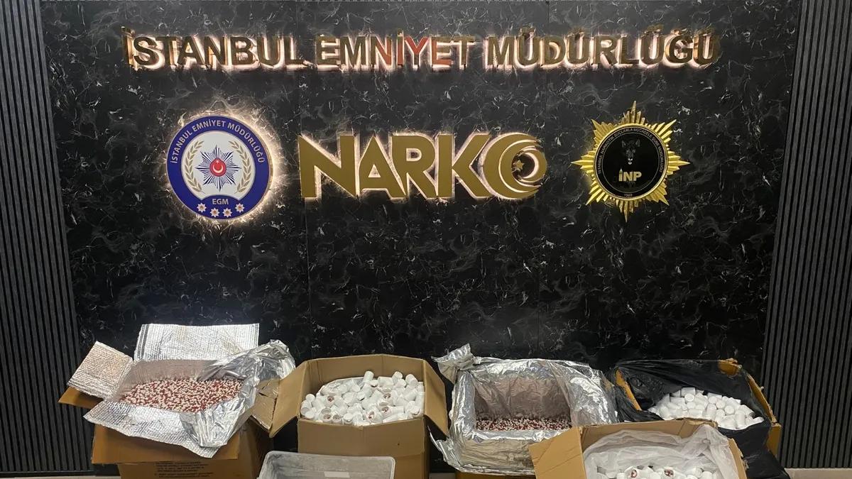 Uyuşturucu hap imalathanesine baskın