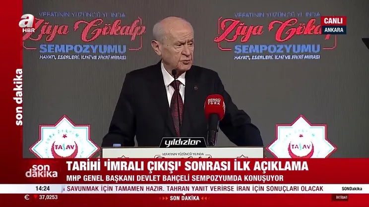 Bahçeli: Türk ve Kürdün birbirini sevmesi farzdır