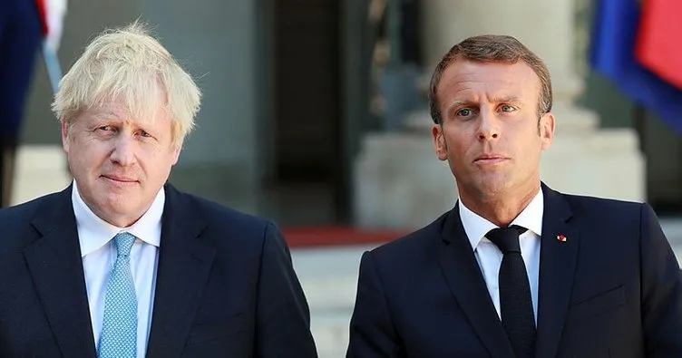 Macron, İngiltere Başbakanı Johnson ile görüştü