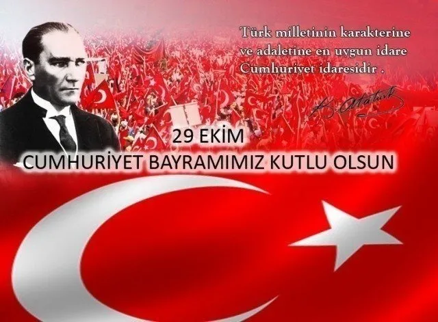 Cumhuriyet Bayramı mesajları 2020! En güzel kısa - uzun, resimli 29 Ekim Cumhuriyet Bayramı mesajları, sözleri ve şiirleri BURADA!