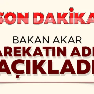 SON DAKİKA: Bakan Akar harekatın adını açıkladı: Bahar Kalkanı