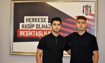 Beşiktaş, Abdülmecid Dönmez ve Şahin Kalınsazlıoğlu ile profesyonel sözleşme imzaladı