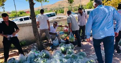 Hacılar Belde Belediyesi'nden örnek uygulama: Karpuzlar halkla buluştu #kirikkale