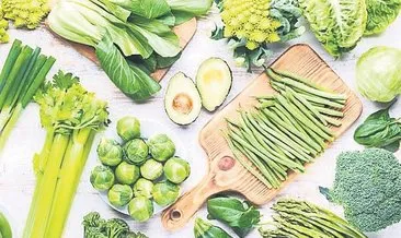 Yeşil yapraklı sebzeler beyni gençleştiriyor