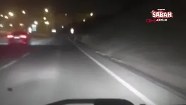 Canlı yayın yaparken kaza yaptı, kaldırıldığı hastaneden kaçtı! Kaza anı saniye saniye kamerada | Video