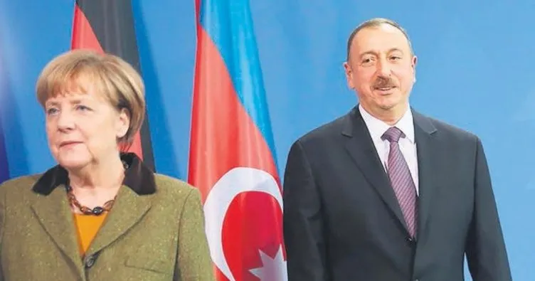 Merkel Azeri doğalgazı için Bakü’ye gidiyor