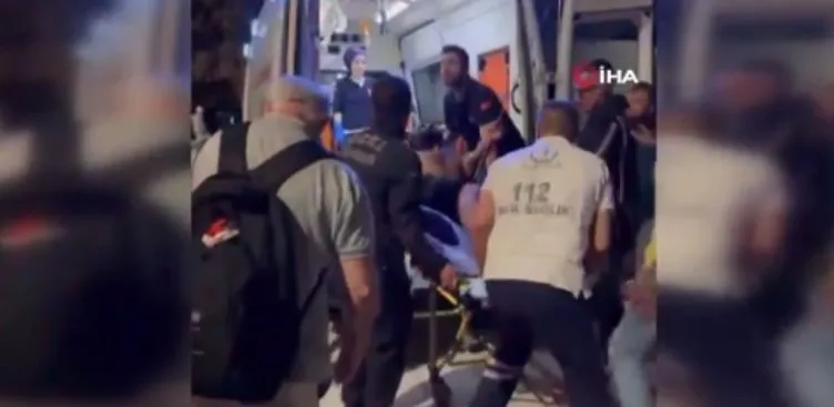 Zıpkınla dehşet saçtı! Polis ekipleri alarma geçti: Saldırgan her yerde aranıyor