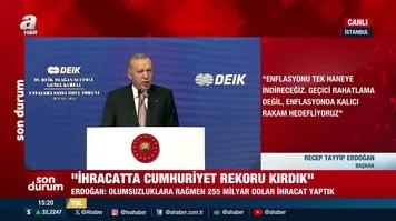 Cumhurbaşkanı Erdoğan Ustalara Saygı Ödül Töreni'nde konuştu