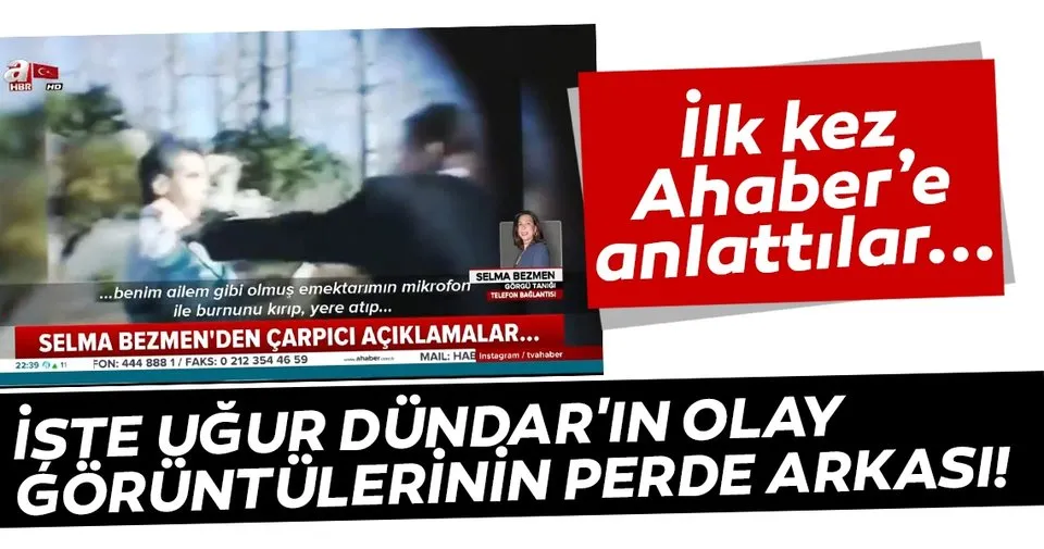 Iste Ugur Dundar In Olay Goruntulerinin Perde Arkasi Son Dakika Haberler