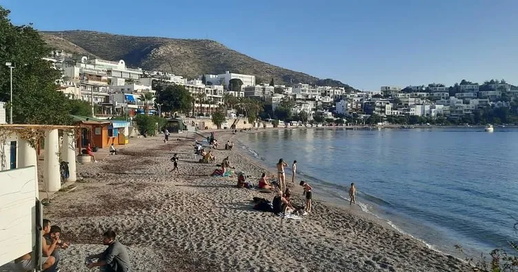 Bodrum’da aralık ayında deniz keyfi