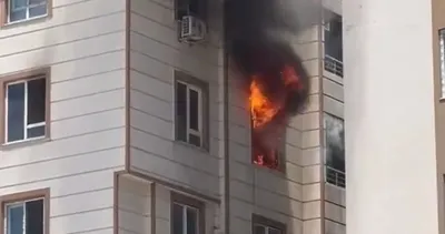 Şanlıurfa’da binada yangın çıktı