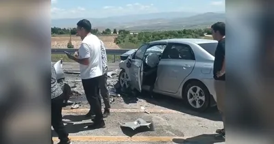 Elazığ’da iki otomobil çarpıştı: 4 yaralı