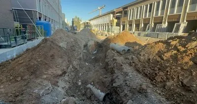 Toprak altında kalan işçi kurtarılamadı #malatya