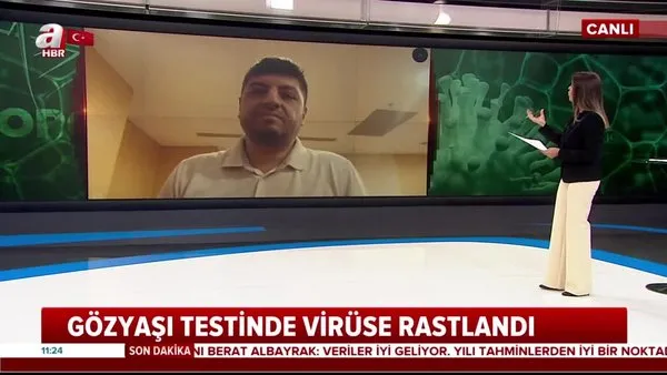 Son dakika haberi: Gözyaşında flaş corona virüsü uyarısı | Video