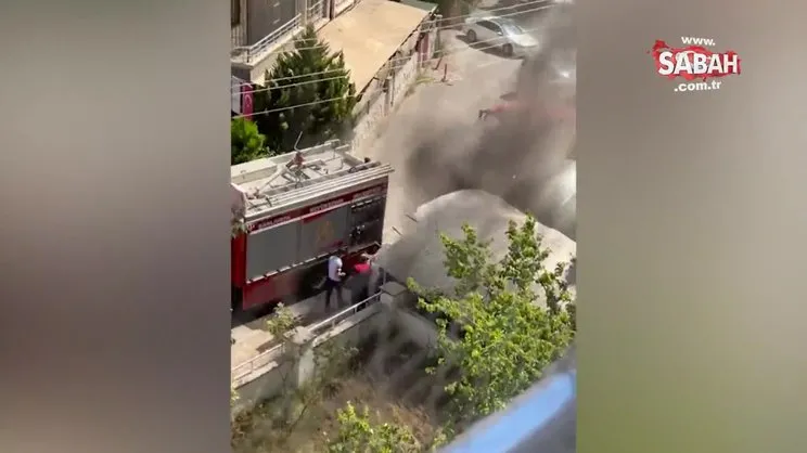 Şanlıurfa’da korkutan yangın | Video