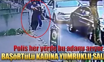 Ataşehir’de türbanlı kadına yumruklu saldırı