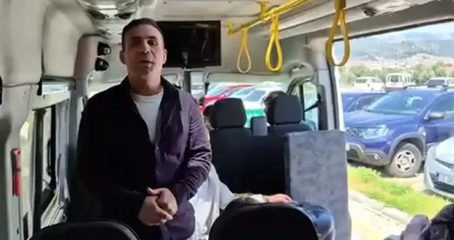 Jandarma yolcu gibi bindi, kural ihlalini yakaladı