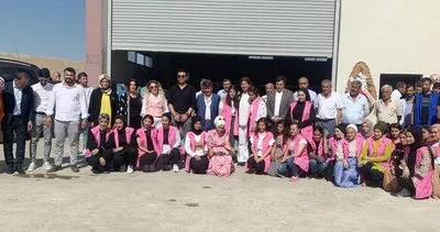 Silvan’da tekstil fabrikasının açılışı yapıldı #diyarbakir