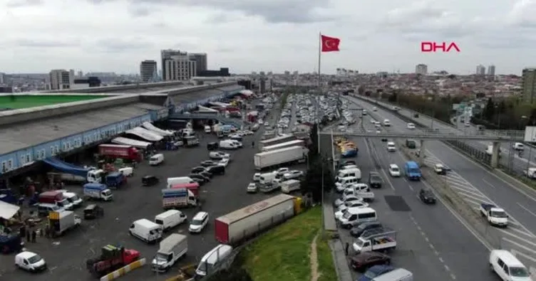 bayrampasa sebze hali havadan goruntulendi sayfa 3 son dakika haberler