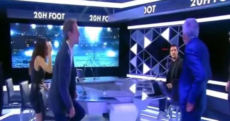 Fransız TV kanalında skandal! Konuğu Filistinlileri savunmayı bırak diye azarladı