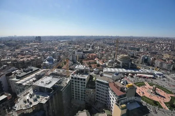 Taksim'e yapılan caminin yüzde 90'ı tamamlandı