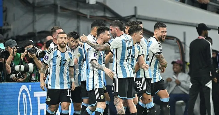 Son dakika haberi: Arjantin Dünya Kupası’nda çeyrek finalde! Messi 1000. maçını boş geçmedi...