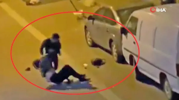 Son dakika: İstanbul'da sokak ortasında kadına şiddet dehşeti görüntüleri sosyal medyada olay oldu | Video