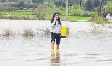 Manavgat’ta dere taştı