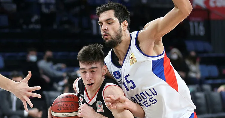 Anadolu Efes’ten Beşiktaş’a 15 sayı fark!