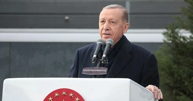 Başkan Erdoğan, deprem bölgesinde kalıcı konutların temelini attı: Söz verdik yuvanıza kavuşturacağız