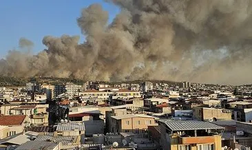 İzmir Buca'da alevler ormanlık alana sıçradı! Havadan ve karadan müdahale sürüyor #canakkale