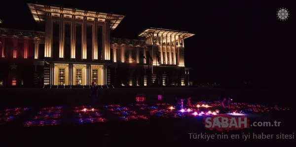 30 Ağustos'a damga vurdu! Cumhurbaşkanlığı Külliyesi'ndeki hayran bırakan gösterinin detayları belli oldu