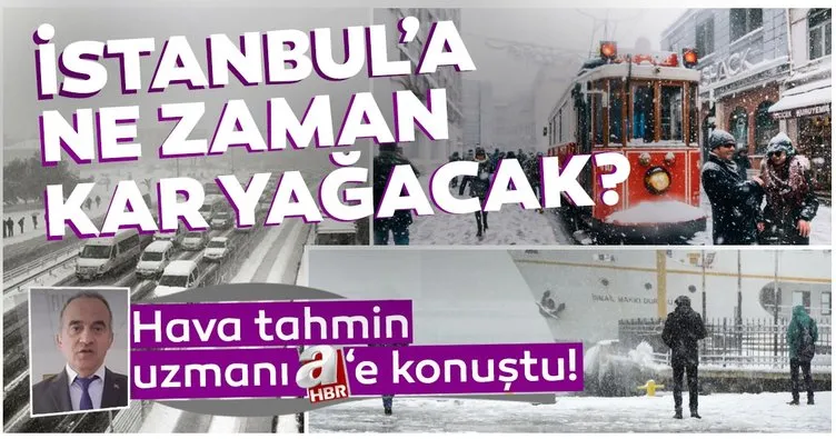 Son dakika uyarısı geldi! İstanbul’a ne zaman kar yağacak? sorusuna uzman isim tarih verdi!