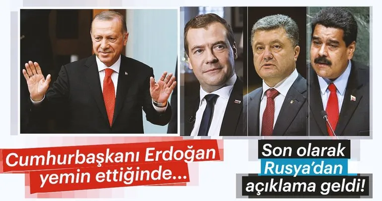 İşte Cumhurbaşkanı Erdoğan’ın yemin törenine katılacak isimler!