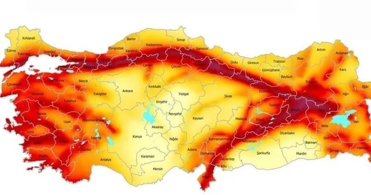 Doğu Anadolu fay hattı nedir, nerelerden geçiyor? Türkiye deprem haritası gösteriyor!