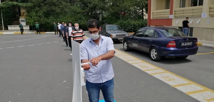 Koronavirüs tedbirleri kapsamında sınavlar ertelenmişti! İlk sınav böyle yapıldı